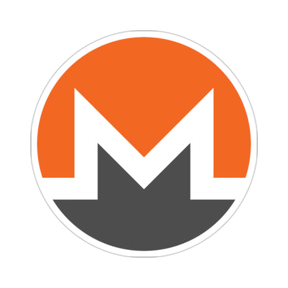 MONERO XMR (Cryptocurrency) STICKER Vinyl Die-Cut Decal-2 Inch-The Sticker Space