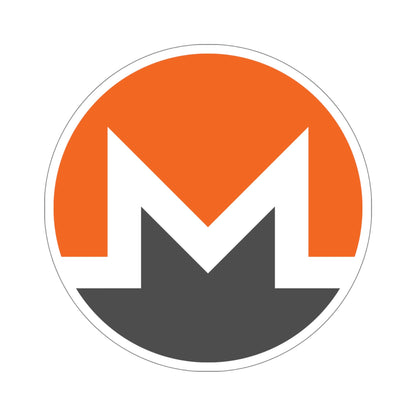 MONERO XMR (Cryptocurrency) STICKER Vinyl Die-Cut Decal-6 Inch-The Sticker Space