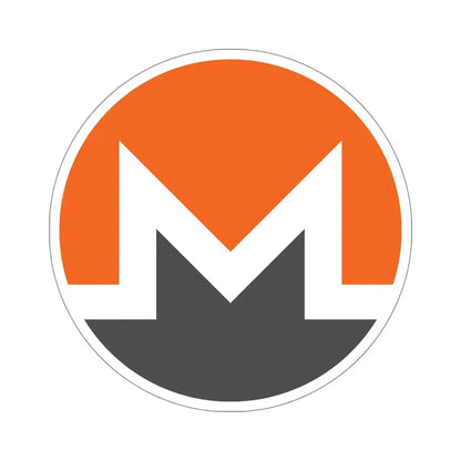 MONERO XMR (Cryptocurrency) STICKER Vinyl Die-Cut Decal 6 Inch - The Sticker Space