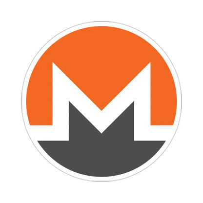 MONERO XMR (Cryptocurrency) STICKER Vinyl Die-Cut Decal - The Sticker Space
