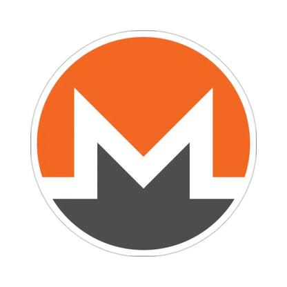 MONERO XMR (Cryptocurrency) STICKER Vinyl Die-Cut Decal - The Sticker Space