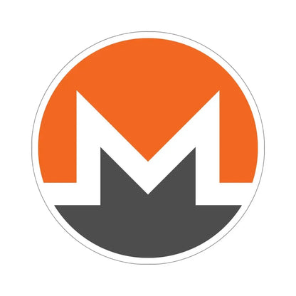MONERO XMR (Cryptocurrency) STICKER Vinyl Die-Cut Decal - The Sticker Space