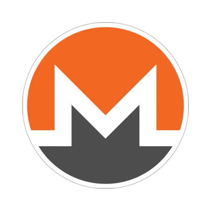 MONERO XMR (Cryptocurrency) STICKER Vinyl Die-Cut Decal - The Sticker Space