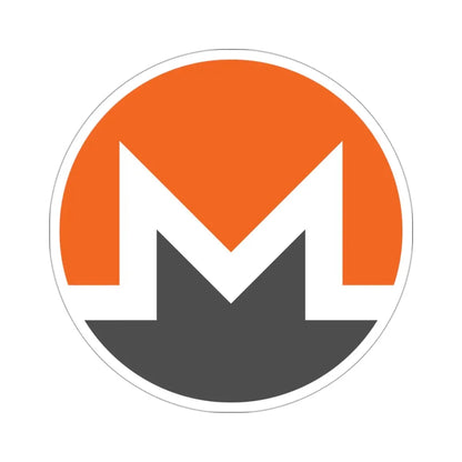 MONERO XMR (Cryptocurrency) STICKER Vinyl Die-Cut Decal - The Sticker Space