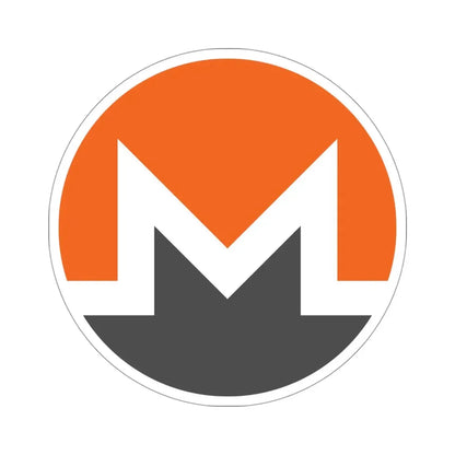 MONERO XMR (Cryptocurrency) STICKER Vinyl Die-Cut Decal - The Sticker Space