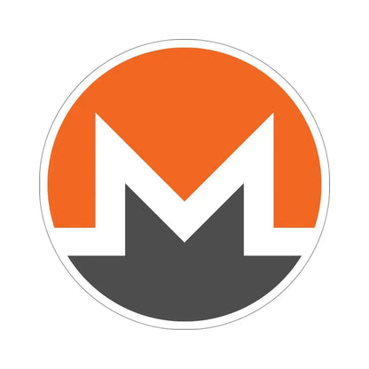 MONERO XMR (Cryptocurrency) STICKER Vinyl Die-Cut Decal - The Sticker Space