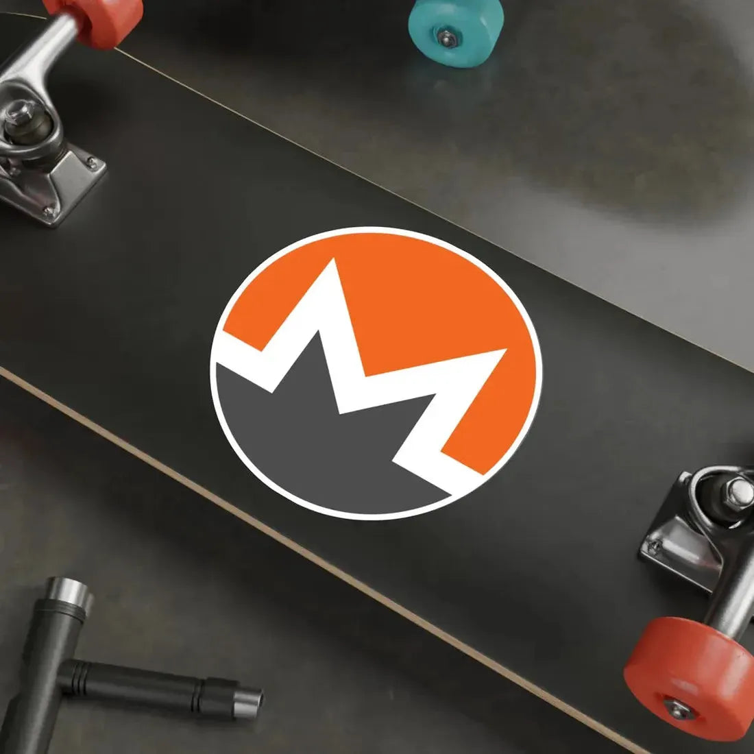 MONERO XMR (Cryptocurrency) STICKER Vinyl Die-Cut Decal - The Sticker Space