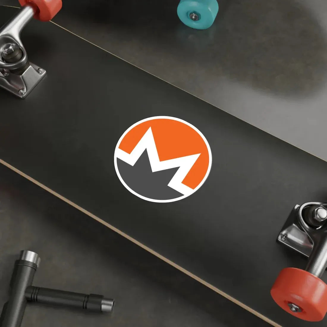 MONERO XMR (Cryptocurrency) STICKER Vinyl Die-Cut Decal - The Sticker Space