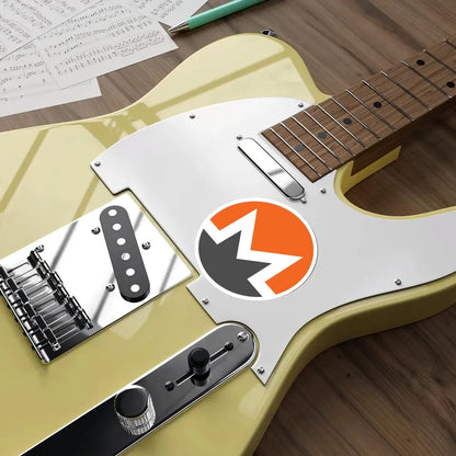 MONERO XMR (Cryptocurrency) STICKER Vinyl Die-Cut Decal - The Sticker Space