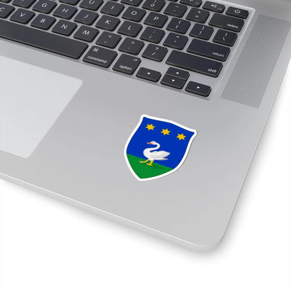 Monesi family CoA (Italy) (Coat of Arms) STICKER Vinyl Kiss-Cut Decal - The Sticker Space