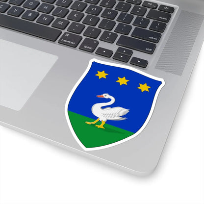 Monesi family CoA (Italy) (Coat of Arms) STICKER Vinyl Kiss-Cut Decal - The Sticker Space