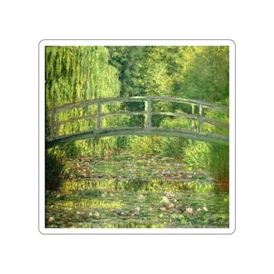 MONET, Claude - 09 (Artwork) STICKER Vinyl Die-Cut Decal White Die-Cut 2 Inch - The Sticker Space