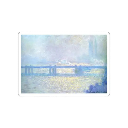 MONET, Claude - 11 (Artwork) STICKER Vinyl Die-Cut Decal White Die-Cut 6 Inch - The Sticker Space
