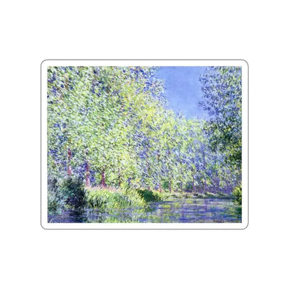 MONET, Claude - 14 (Artwork) STICKER Vinyl Die-Cut Decal White Die-Cut 4 Inch - The Sticker Space