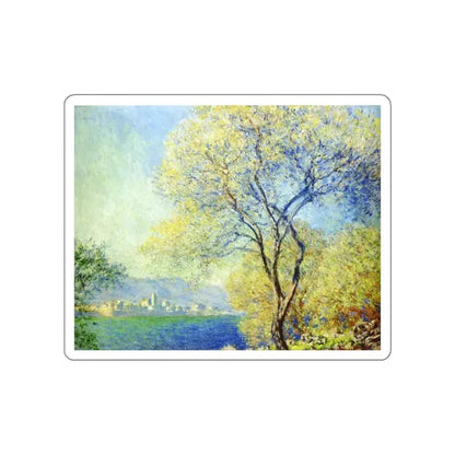 MONET, Claude - 19 (Artwork) STICKER Vinyl Die-Cut Decal White Die-Cut 3 Inch - The Sticker Space