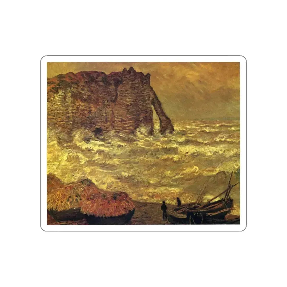 MONET, Claude - 22 (Artwork) STICKER Vinyl Die-Cut Decal White Die-Cut 4 Inch - The Sticker Space