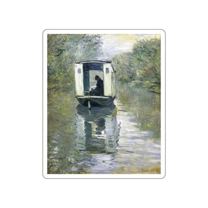 MONET, Claude - 24 (Artwork) STICKER Vinyl Die-Cut Decal White Die-Cut 6 Inch - The Sticker Space