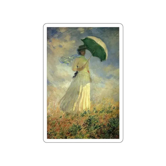 MONET, Claude - 35 (Artwork) STICKER Vinyl Die-Cut Decal White Die-Cut 2 Inch - The Sticker Space