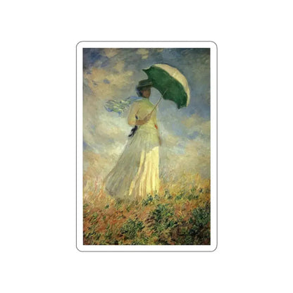 MONET, Claude - 35 (Artwork) STICKER Vinyl Die-Cut Decal White Die-Cut 3 Inch - The Sticker Space