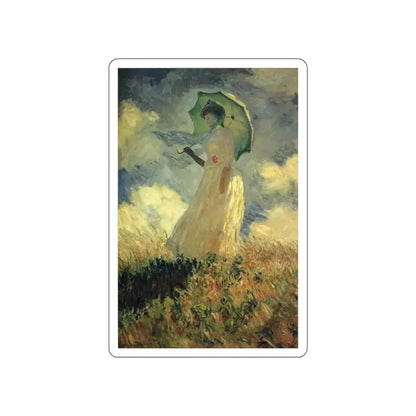 MONET, Claude - 36 (Artwork) STICKER Vinyl Die-Cut Decal White Die-Cut 6 Inch - The Sticker Space