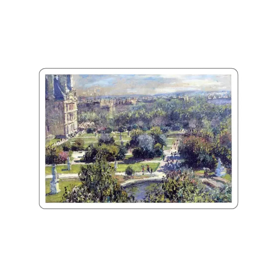 MONET, Claude - 41 (Artwork) STICKER Vinyl Die-Cut Decal White Die-Cut 5 Inch - The Sticker Space