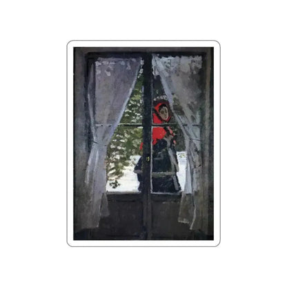 MONET, Claude - 43 (Artwork) STICKER Vinyl Die-Cut Decal White Die-Cut 3 Inch - The Sticker Space