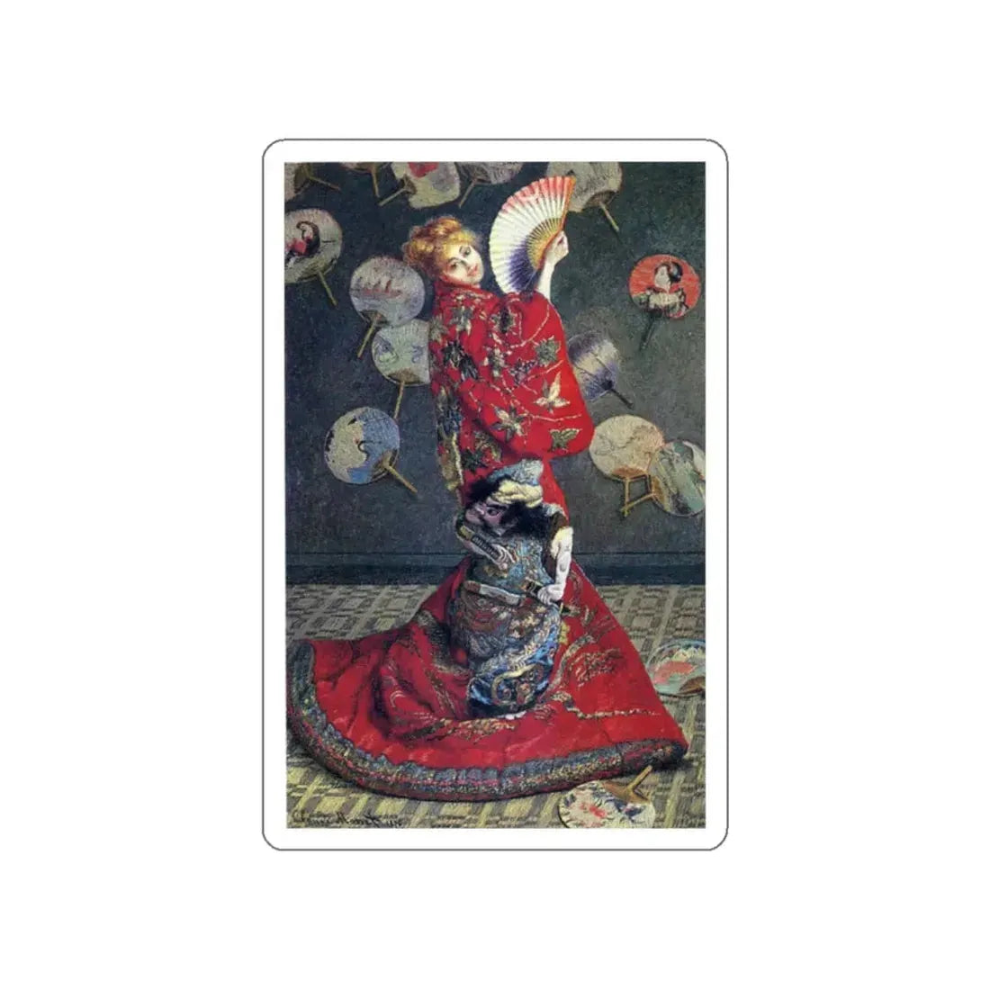 MONET, Claude - 44 (Artwork) STICKER Vinyl Die-Cut Decal - The Sticker Space