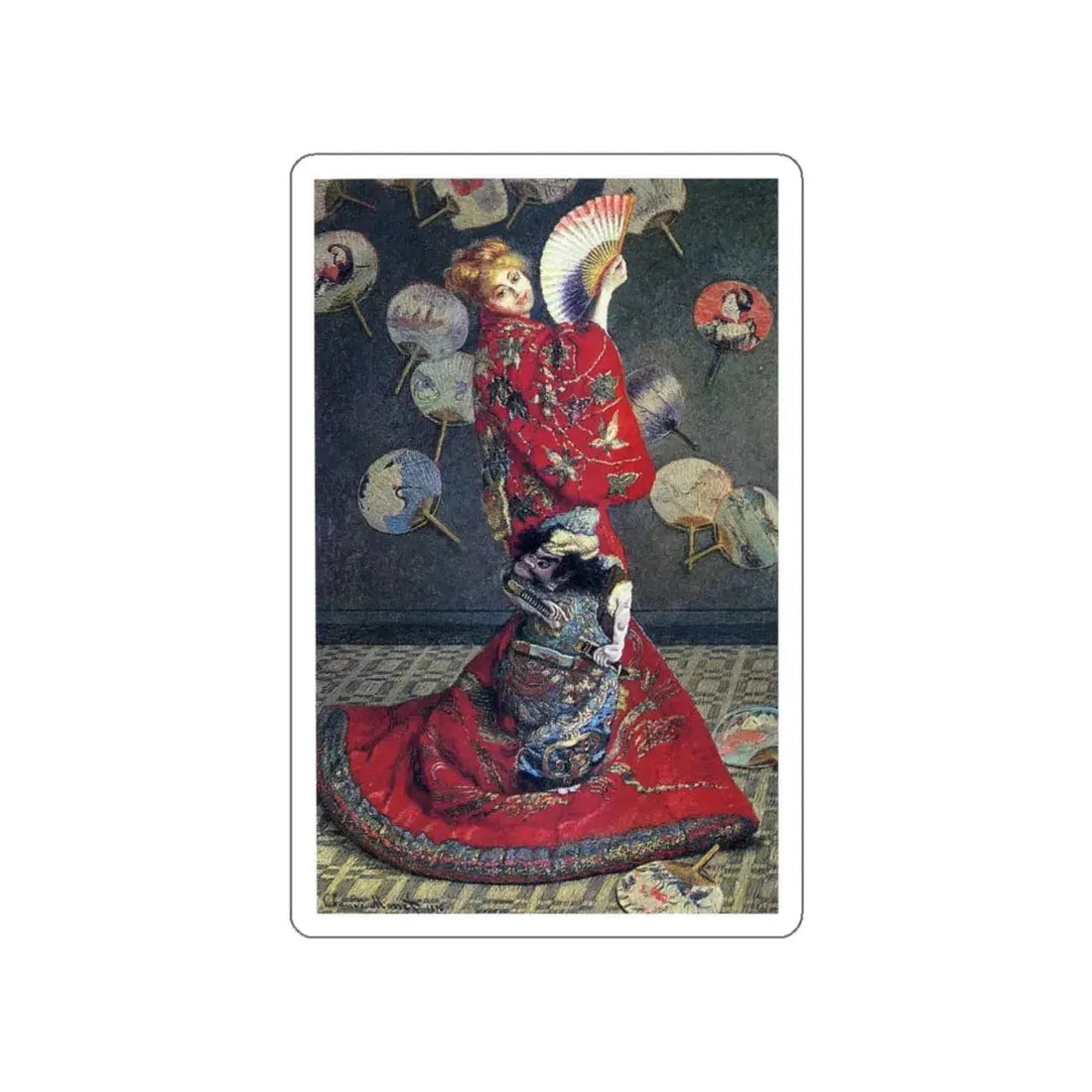 MONET, Claude - 44 (Artwork) STICKER Vinyl Die-Cut Decal - The Sticker Space