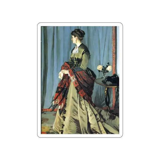 MONET, Claude - 52 (Artwork) STICKER Vinyl Die-Cut Decal White Die-Cut 2 Inch - The Sticker Space