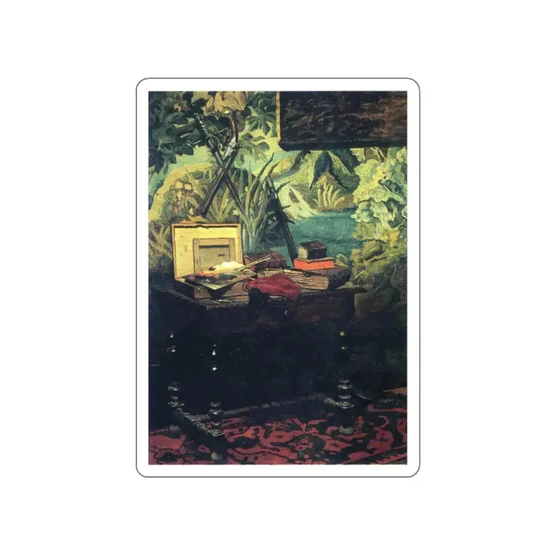 MONET, Claude - 55 (Artwork) STICKER Vinyl Die-Cut Decal White Die-Cut 2 Inch - The Sticker Space