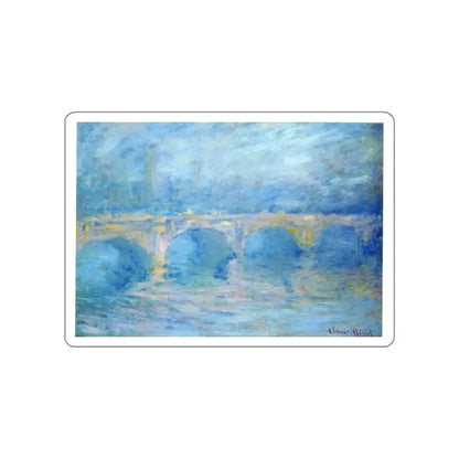 MONET, Claude - 57 (Artwork) STICKER Vinyl Die-Cut Decal White Die-Cut 4 Inch - The Sticker Space