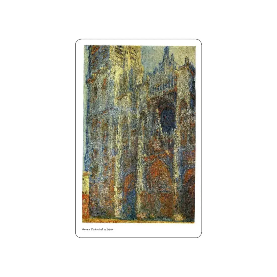 MONET, Claude - 63 (Artwork) STICKER Vinyl Die-Cut Decal White Die-Cut 3 Inch - The Sticker Space