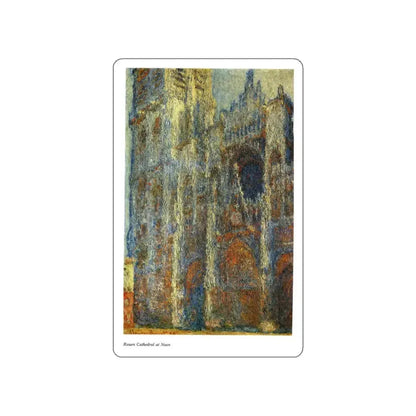 MONET, Claude - 63 (Artwork) STICKER Vinyl Die-Cut Decal White Die-Cut 3 Inch - The Sticker Space