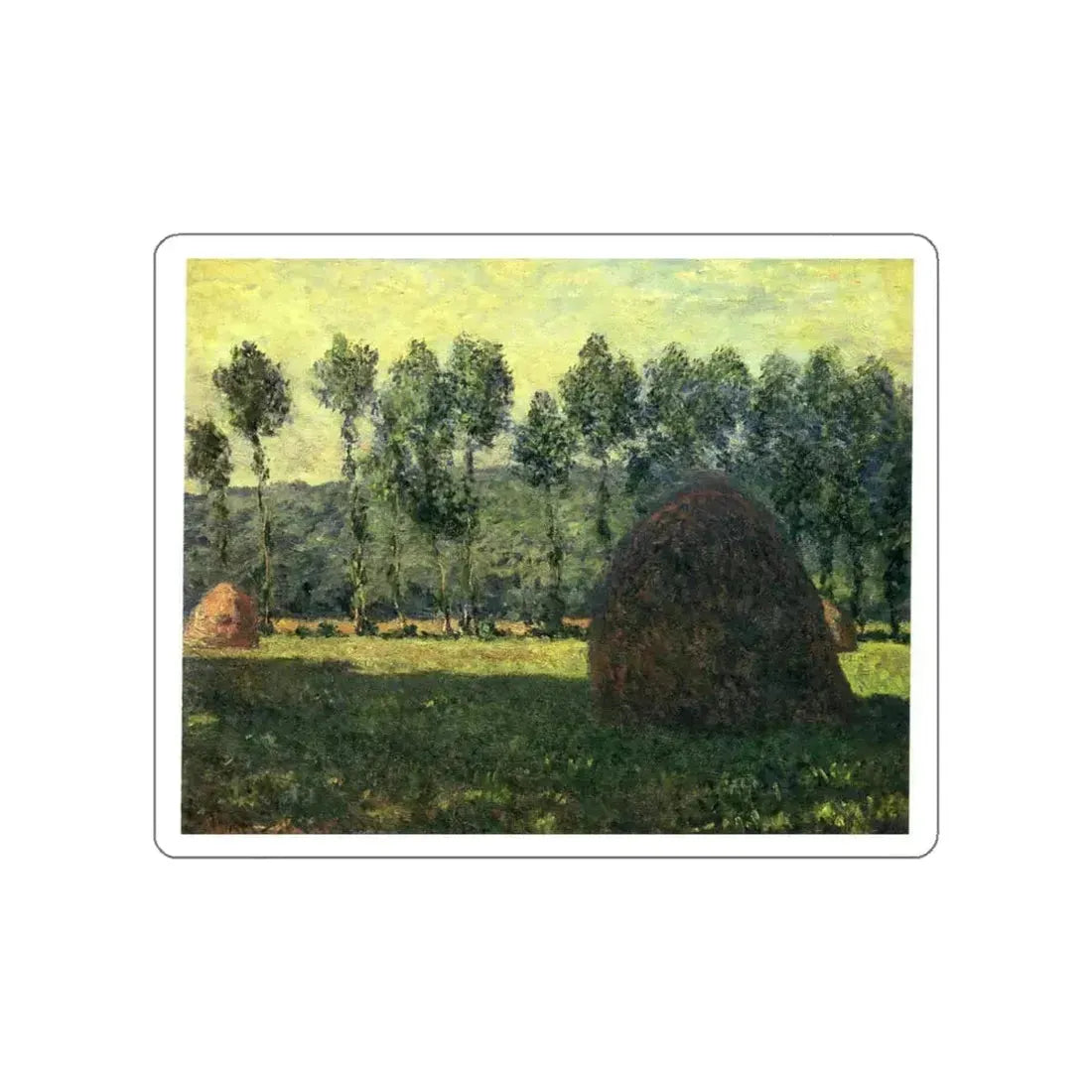 MONET, Claude - 70 (Artwork) STICKER Vinyl Die-Cut Decal White Die-Cut 3 Inch - The Sticker Space