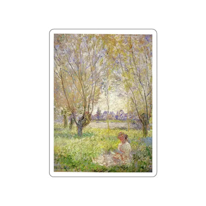 MONET, Claude - 71 (Artwork) STICKER Vinyl Die-Cut Decal White Die-Cut 6 Inch - The Sticker Space