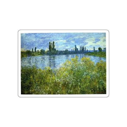 MONET, Claude - 72 (Artwork) STICKER Vinyl Die-Cut Decal White Die-Cut 4 Inch - The Sticker Space