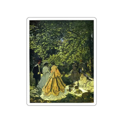 MONET, Claude - 77 (Artwork) STICKER Vinyl Die-Cut Decal White Die-Cut 2 Inch - The Sticker Space