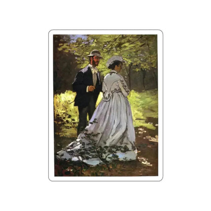 MONET, Claude - 78 (Artwork) STICKER Vinyl Die-Cut Decal White Die-Cut 2 Inch - The Sticker Space