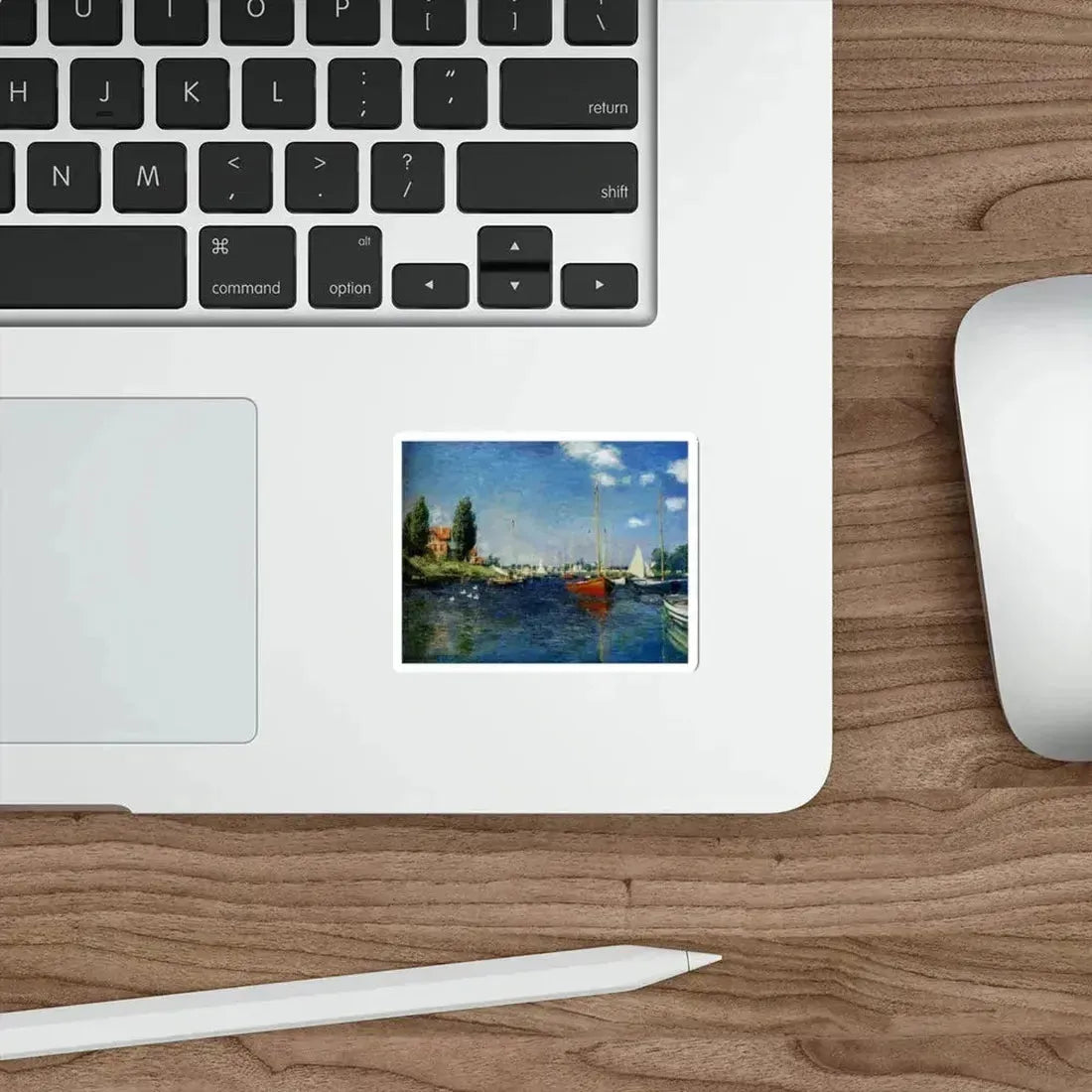 MONET, Claude - Argenteuil (Artwork) STICKER Vinyl Die-Cut Decal - The Sticker Space