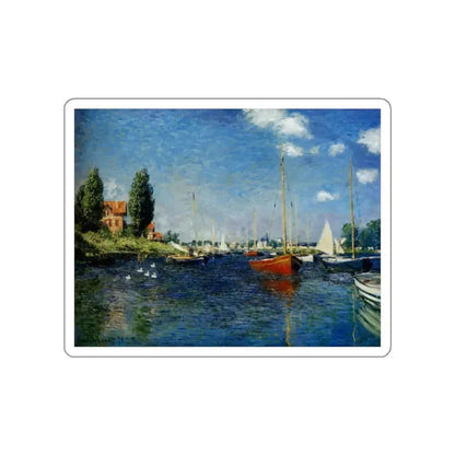 MONET, Claude - Argenteuil (Artwork) STICKER Vinyl Die-Cut Decal White Die-Cut 2 Inch - The Sticker Space