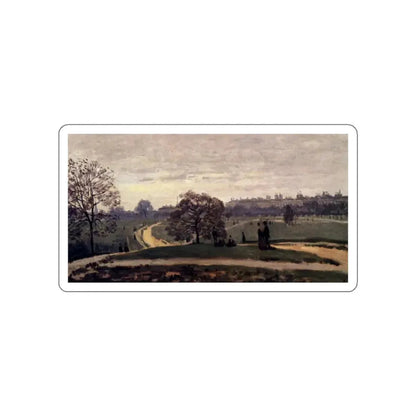 MONET, Claude - Hyde Park London (Artwork) STICKER Vinyl Die-Cut Decal - The Sticker Space