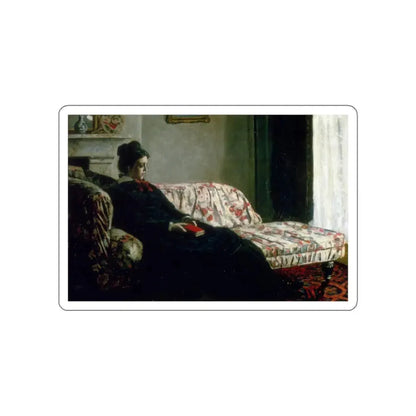 MONET, Claude - Meditation (Artwork) STICKER Vinyl Die-Cut Decal - The Sticker Space