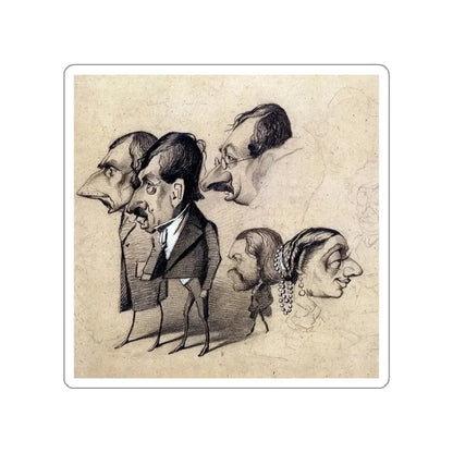 MONET, Claude - Petit Pantheon Theatral (Artwork) STICKER Vinyl Die-Cut Decal - The Sticker Space