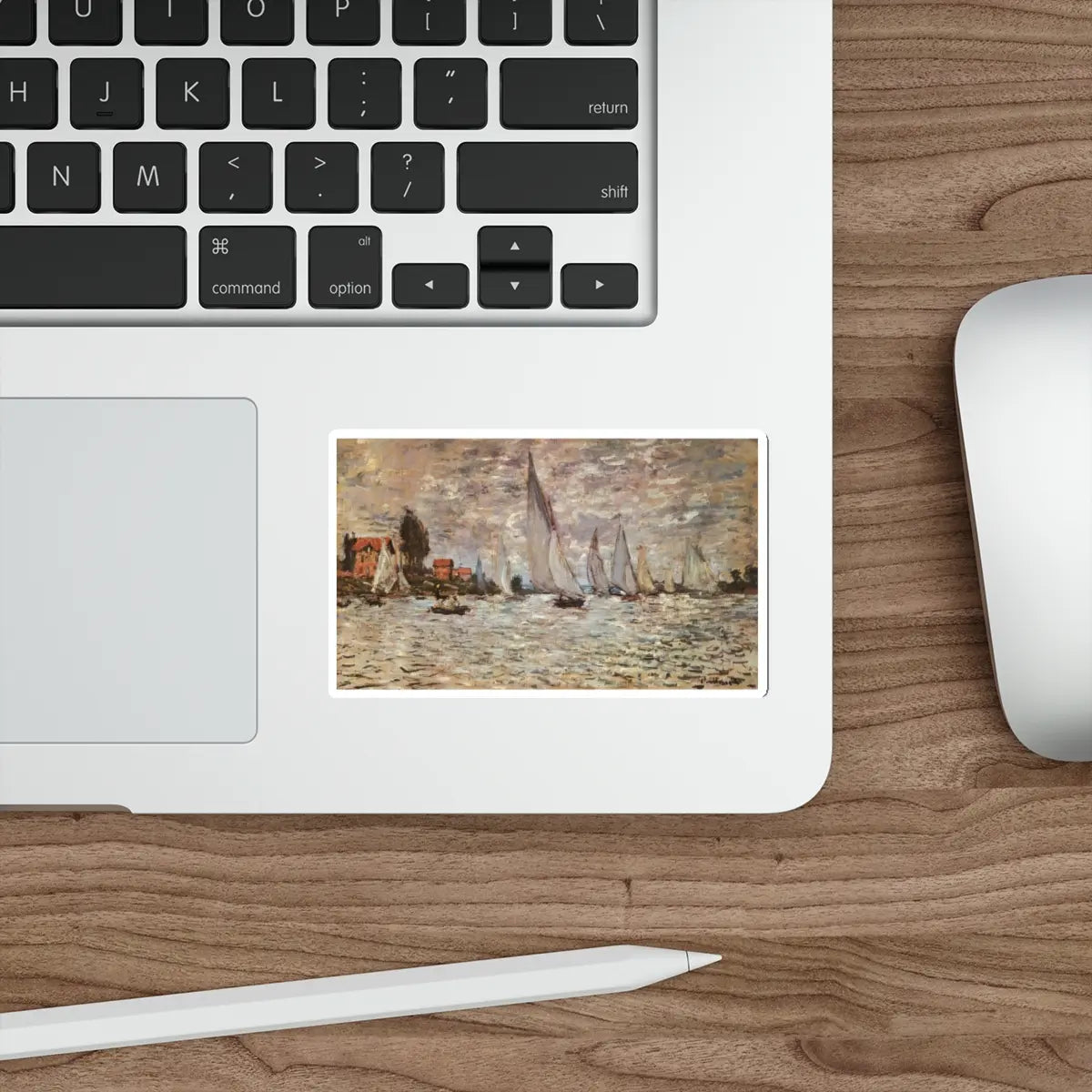 SKU:72206143387298478658 Sticker types:White Shape:Die-Cut Sizes:4" × 4"