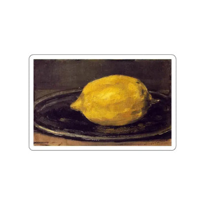 MONET, Claude - The Lemon 1880 (Artwork) STICKER Vinyl Die-Cut Decal White Die-Cut 6 Inch - The Sticker Space