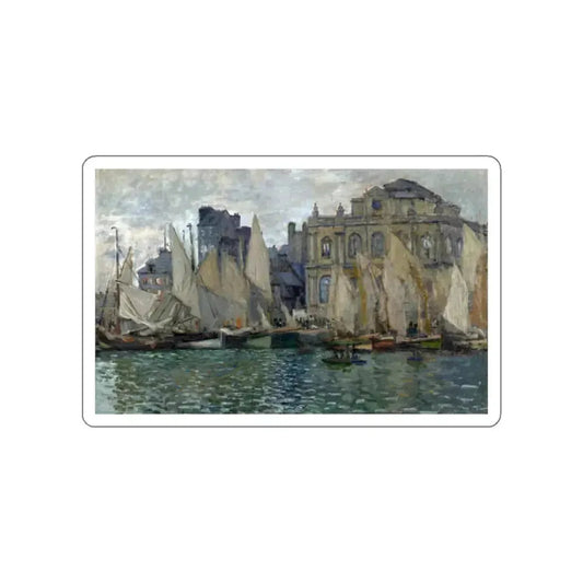 MONET, Claude - The Museum at Le Havre 2 (Artwork) STICKER Vinyl Die-Cut Decal White Die-Cut 2 Inch - The Sticker Space