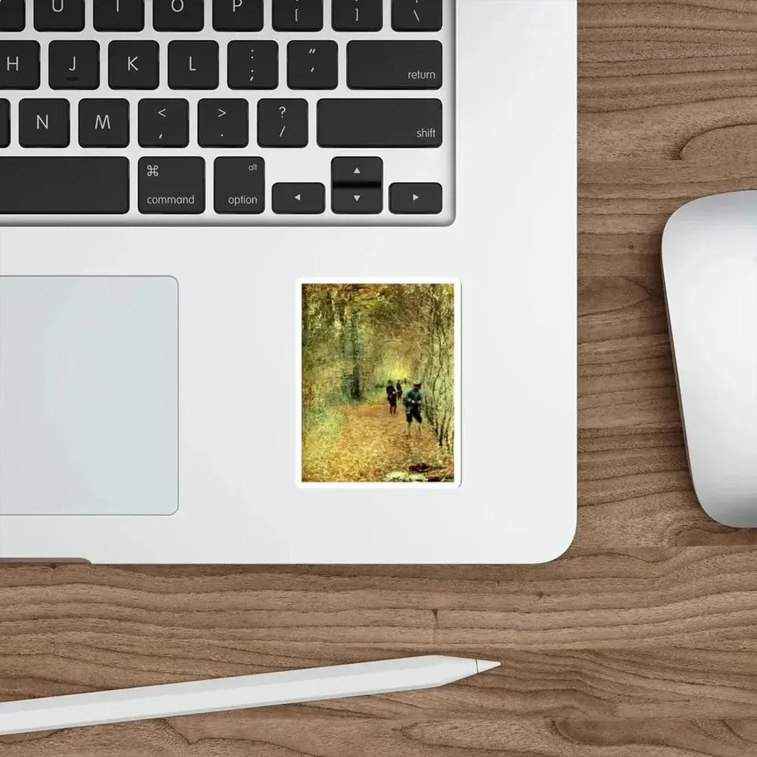 MONET, Claude - The Shoot (Artwork) STICKER Vinyl Die-Cut Decal - The Sticker Space