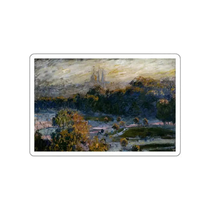 MONET, Claude - The Tuileries (Artwork) STICKER Vinyl Die-Cut Decal White Die-Cut 5 Inch - The Sticker Space