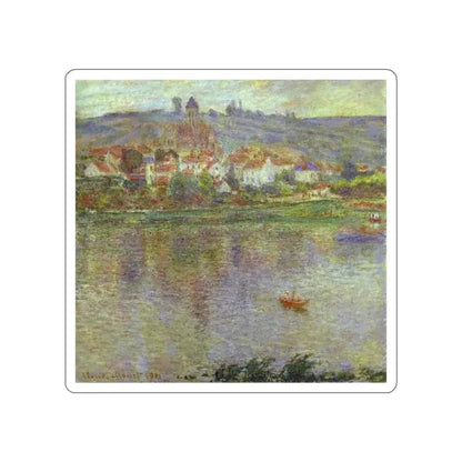 MONET, Claude - Vatheuil (Artwork) STICKER Vinyl Die-Cut Decal - The Sticker Space