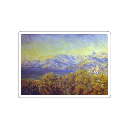 MONET, Claude - Ventimiglia (Artwork) STICKER Vinyl Die-Cut Decal - The Sticker Space